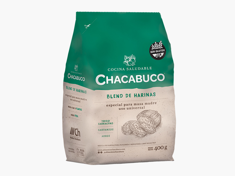 Pre-Mezcla Chacabuco Blend Harinas para Masa Madre