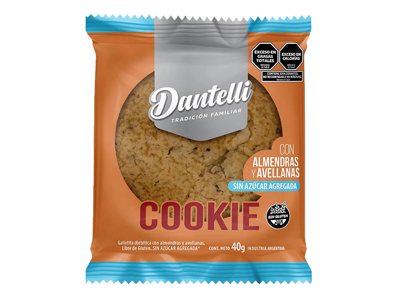 Cookie con Almendras y Avellanas