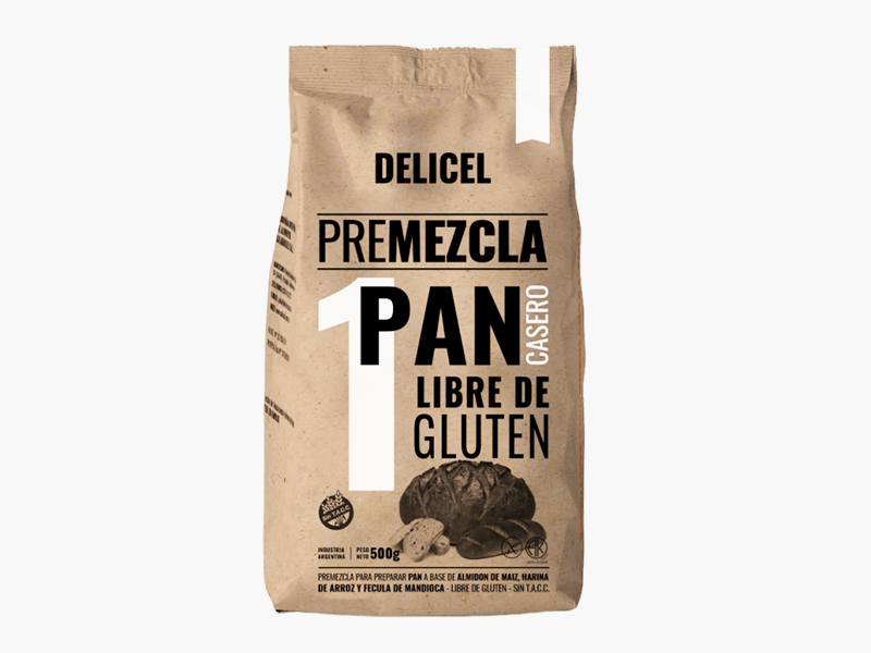 Delicel Premezcla Pan Casero